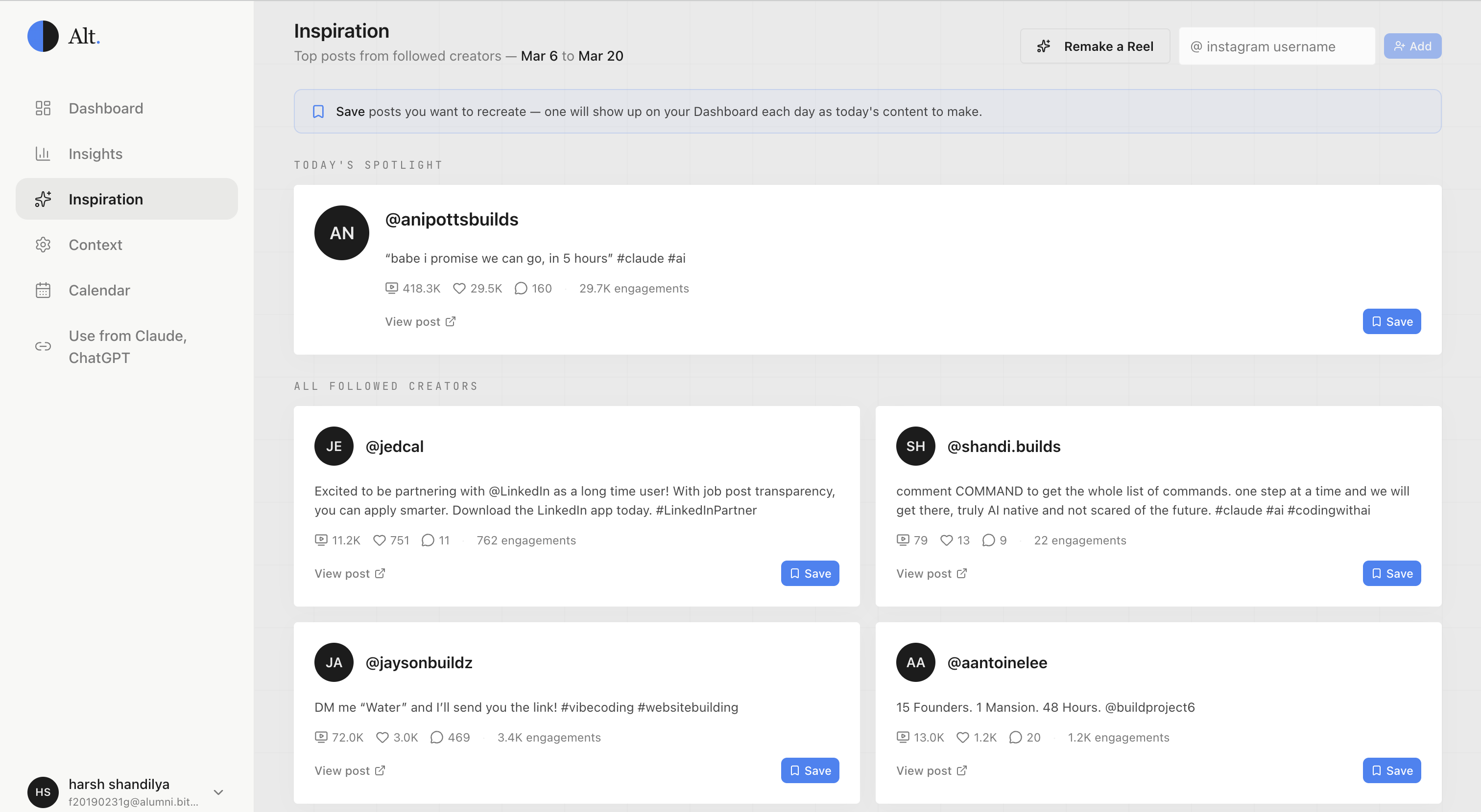 You know you should post. You just don't know what.